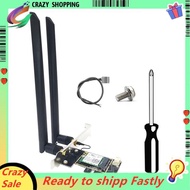 WiFi 7 BE200 Pcie Wireless Tri Band 2.4G/5G/6GHz Wireless BE200 Network Card for Win11