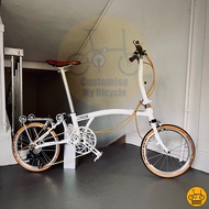 Crius Trifold 18” • 9 Speeds Shimano • Litepro K-Pro Wheelset • Schwalbe Kojak Tyre • Foldable Bicycle • 16 inches 349 •