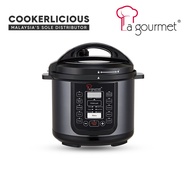 La gourmet 4L Healthy Pressure Cooker with Ceramic Pot