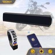 Waterproof Bluetoot Motorcycle Stereo Speaker Handlebar Mount With USB Fast charger MP3 Music Player Audio Amplifier
