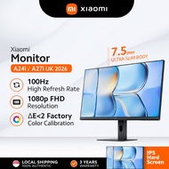 Xiaomi A24i & A27i Monitor 2026 | FHD IPS Panel | 100Hz Refresh Rate | 178° Wide Viewing Angle | 3-Y