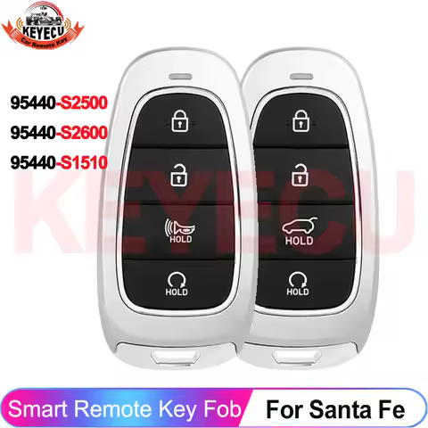 95440-S1560 95440-S1660 Car Remote Key 433MHz 95440-S2600 95440-S2500 95440-S1510 For Hyundai Santa 