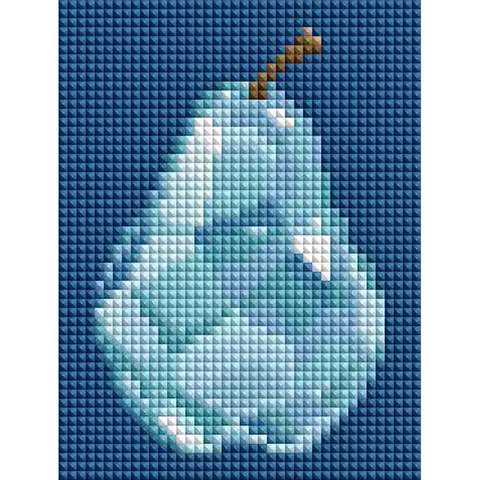 Minigem™ 5D DIY Resin Square Diamond Painting Kit Crystal-like Pear Mosaic 4" X 5" Enchanting Home D