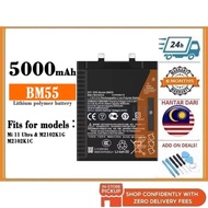 BSS Compatible For Mi 11 Ultra 5G M2102K1G M2102K1C Mi11 Pro M2102K1AC BM55 Battery Bateri Replaceme
