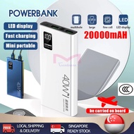 [CCC Certificate] 20000mah PowerBank Fast Charging 40W PD QC3.0 Quick Charging Battery Portable Powe