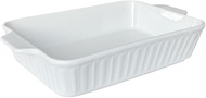 Qlans Casserole Dish, 9x13 Ceramic Baking Dish, Large Lasagna Pan Deep for Oven, 4.2 Quarts Baking P