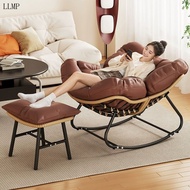 Luxurious Rocking Chair Wicker Chair Leisure Outdoor Balcony Living Room Bird Nest Swinging Chair Ad