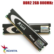 ADATA DDR2 2GB 4GB PC2 6400 800 Mhz 800 Mhz PC หน่วยความจำ RAM โมดูลหน่วยความจำคอมพิวเตอร์เดสก์ท็อป RAM