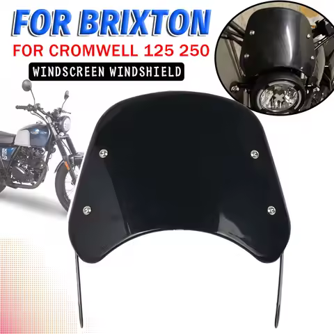 For Brixton Cromwell 125 250 BX125 BX125R BX150 Accessories Windshield Wind Deflector Windscreen Fai