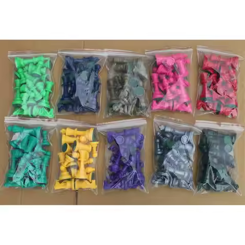 17 Pcs Resin Chess Pieces 2 Queen Chess Pieces Standard Match Chess Set 97mm King Chessman Without C