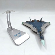 Telbo 1: 72 Su 57 Simulation Alloy Finished Product Airplane Model su57 Fighter Model Beads Marine E