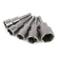 【HEPA】65mm Long 5.5-19mm Hexagon Nut Driver Drill Bit Socket Wrench Extension Sleeve