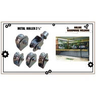 [2-1/2 "] Auto Gate Roller Wheel/Gate Bearing/Sliding Gate Roller/Roda Pagar Besi/Gate Roller Bearing/Roller With Bracke