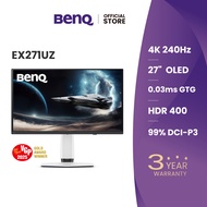 BenQ EX271UZ 27" 4K 240Hz OLED 0.03ms GTG VESA HDR400 MOBIUZ Gaming Monitor