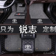 Toyota Noah/Voxy 7-Seater/8-Seater 3-row car mats  Right hand drive Car Mat Waterproof Leather Car F