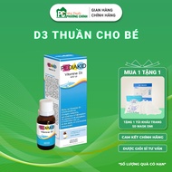 Vitamin D3 Thuần Cho Trẻ Sơ Sinh Pediakid Vitamin D3 Giúp Xương Răng Chắc Khoẻ 20ml