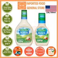 Dipping sauce, hiddenI valley ranch salad dressing original size 236ml, 709ml