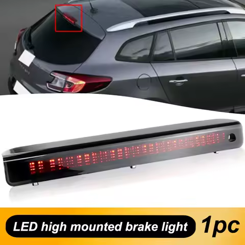 1PCS Rear Trunk Replacement Red LED Third Stop Brake Light Canbus For Renault Megane Hatchback MK3 2