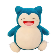 Pokemon Smiley Snorlax Plush Toy 45CM Cute Little Bear Plush Soft Toys Childrens