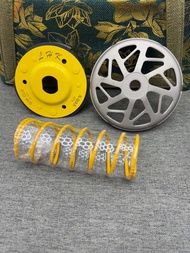 ชุดครัชแต่งจีออโน่-หรีด-Pcx150-pcx160-คลิ๊ก125iผ้าครัชคาร์บอนLHKสปริงครัชหลังRGพร้อมชามครัชหลังแบบกั