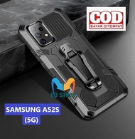 CASE HP SAMSUNG A52S (5G) CASE HP CASING STANDING BACK KLIP HARD CASE ROBOT NEW COVER