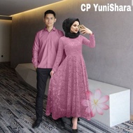 Couple Yunishara /Couple Pesta/Baju Pesta//Couple Keluarga/Couple