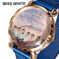 Bts Watch BTS Merchandise Women's Watch Magnetic Buckle Student Watch