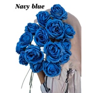 MAWAR Affordable Artificial Snow Roses Good Quality Simulation 3 Roses