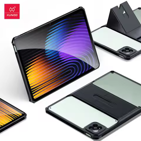 Xundd Tablet Cover For Xiaomi Pad 7 Pad 7 Pro Case Airbag Anti-drop Shell - with Magnetic Invisible 