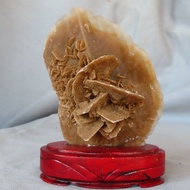 Natural Desert Rose Stone Ornaments (DRS002) Gravel Gobi Wind Carving Strange Specimen Collection Or