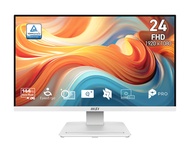 MSI Monitor PRO MP241W E14V - 23.8"/VA/144Hz/1ms/Adaptive-Sync/3Y*3(White) MNL-002409