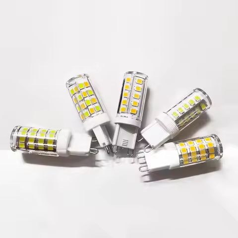 1pcs 5w 7w 9w G4 G9 LED Bulb White Warm CCT 3000k 4000k 6000k Three color Dual Color Mixed Chandelie