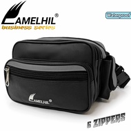 Amelhil Large Waist Bag Waterproof Pouch Bag Beg Pinggang Beg Lelaki Business Bag