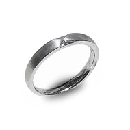 18K White Gold Ring Keelung Crado