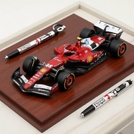Bburago 1:43 F1 Scuderia Ferrari SF25 Diecast - Charles Leclerc 16 & Lewis Hamilton 44 Collectible  