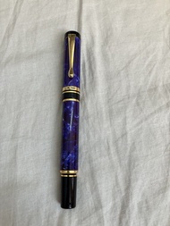 中古Jaguar 原子筆 簽字筆藍色大理石紋 vintage Jaguar ballpoint pen