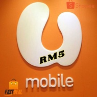 U MOBILE RM5  TOP UP