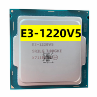 (สินค้าเฉพาะจุด) ใช้ Xeon CPU E3-1220V5 3.00GHz 8M 80W LGA1151 E3-1220 V5 Quad-Core E3 1220โปรเซสเซอร์1220V5จัดส่งฟรี。《 Suggest Order 》