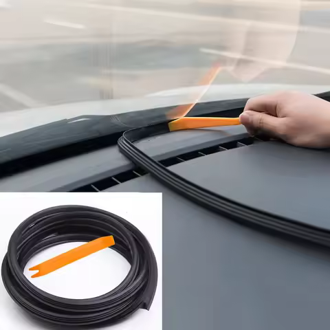 Universal Car Dashboard Sealing Strip Noise Sound Insulation For Golf Mk4 Koleos Car Glass Closer Wi