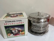 《全新》不鏽鋼 個人小火鍋組 stainless steel 酒精膏 五更腸旺 煮魚