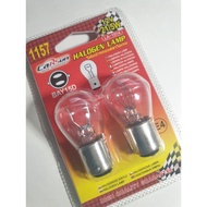 2pc BULB 12V21/5W  Lampu belakang/brake untuk motor LC135, Lagenda, EX5, VS150, Kriss, RXZ serta lai