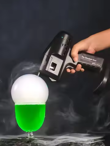 Cocktail Bubble Gun Adjustable Smoke Cocktail Bubble Gun with Flavor Blaster for Whiskey Beverage St