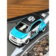 Ready Stock [Car Model] MINIGT 1: 64 #1051 Abarth Abarth 595 LBWK Abas IZTK Alloy Car Model