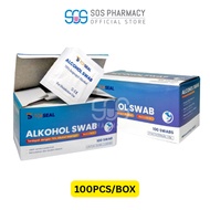 Topseal Alcohol Swab 6cm x 3cm (100Pcs /Box)