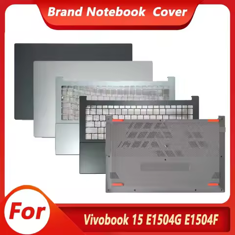 New For Vivobook Go15 E1504 E1504G E1504F Laptop LCD Back Cover Front Bezel Upper Top Case Lower Bot