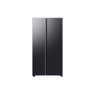 Samsung 594L Bespoke AI Refrigertor Fridge Perti Sejuk SBS -9″LCD AI Home Black RS90F65DNFME