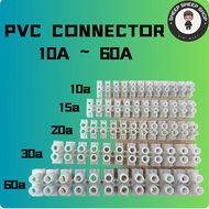PVC Wire Cable Connector 10A-15A-20A-30A-60A Terminal Block 12 Position Barrier Wire Connector