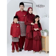 MAROON BAJU KURUNG MODEN SEDONDON RAYA