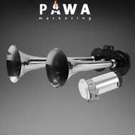 Pawa 12/24V CAR LORRY AIR HORN SINGLE TRUMPET / DUAL TRUMPET COMPRESSOR SUPER LOUD UNIVERSAL HORN TR