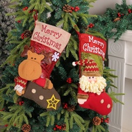 Must-Have 3D Christmas Stockings 3Pcs - 3 Comel Styles. Perfect for Hiasan & Hadiah.